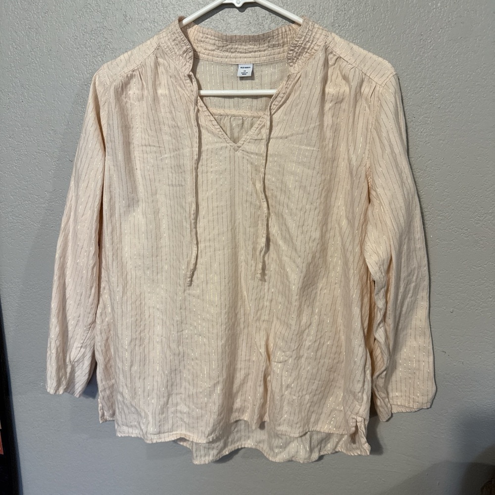 Women's Cream Blouse